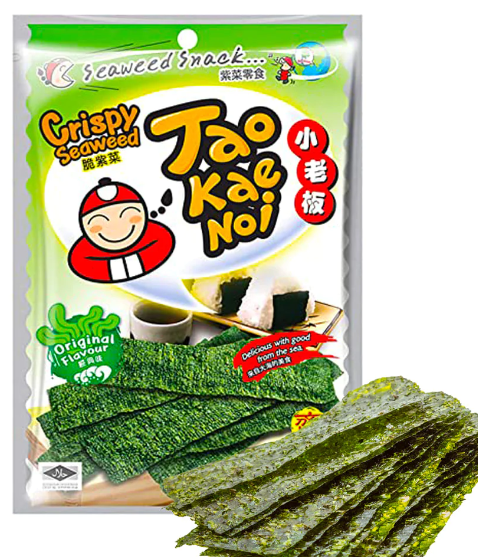 Snack Coreano Alga Nori & Sesamo (3Pz)🇰🇷💚 - Oriental Italia