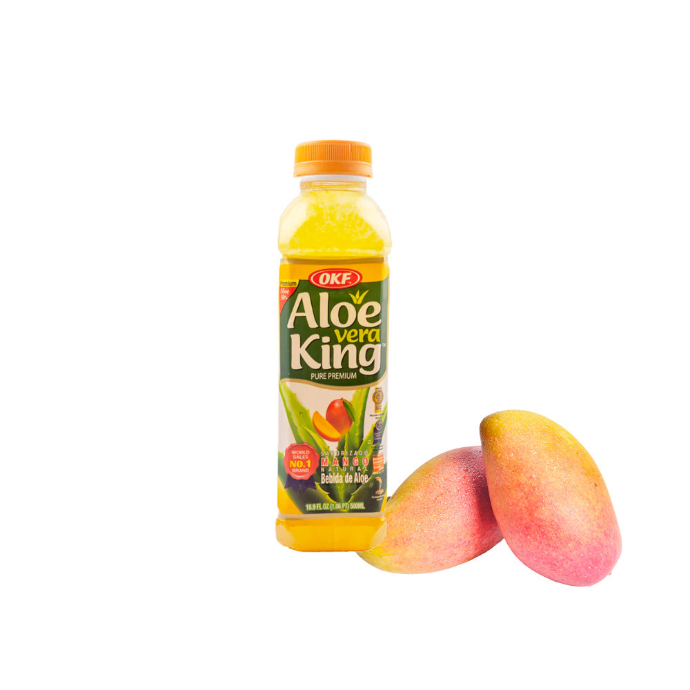 Bebida De Aloe Vera King Sabor Mango 500ml Okf Alimentacion Asiatica Kimjia 1498