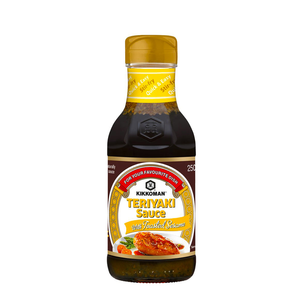 Salsa Teriyaki Con Sésamo Tostado 250ml Kikkoman Alimentacion Asiatica Kimjia