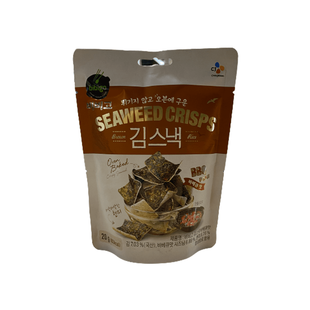 Snacks De Alga Nori Crujiente Sabor Barbacoa 20g Bibigo Alimentacion Asiatica Kimjia 7676