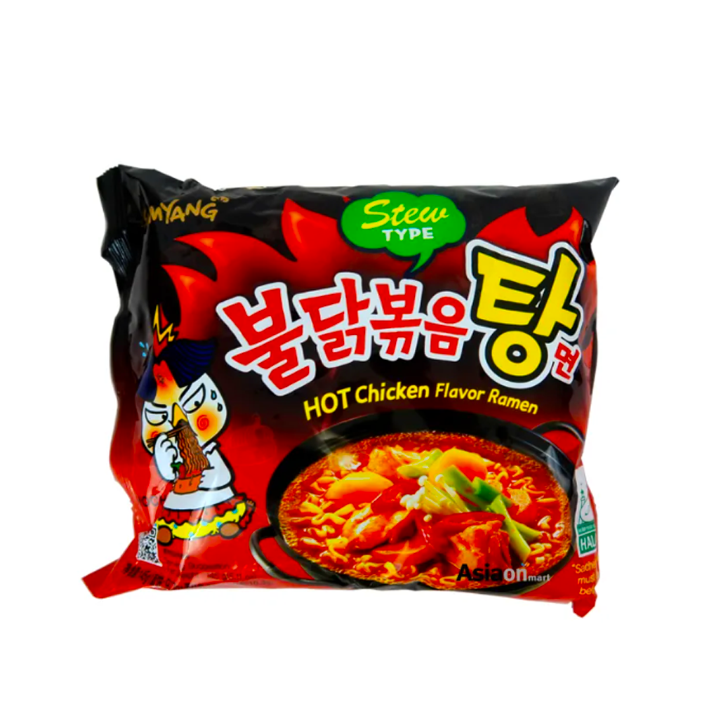 Ramen Buldak Coreano Pollo Picante Sopa Halal 145g Samyang