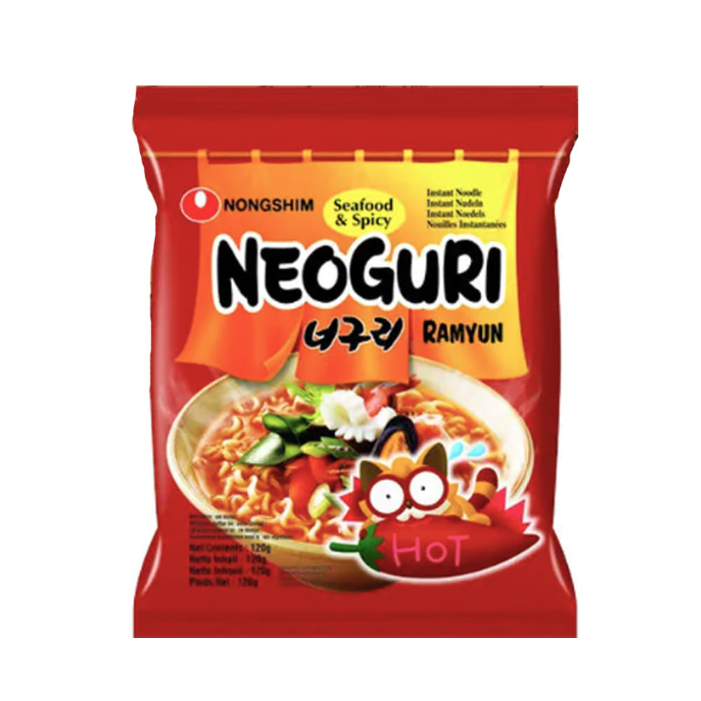 Neoguri Ramyun Seafood & Spicy Halal 120g Nongshim – Alimentacion ...